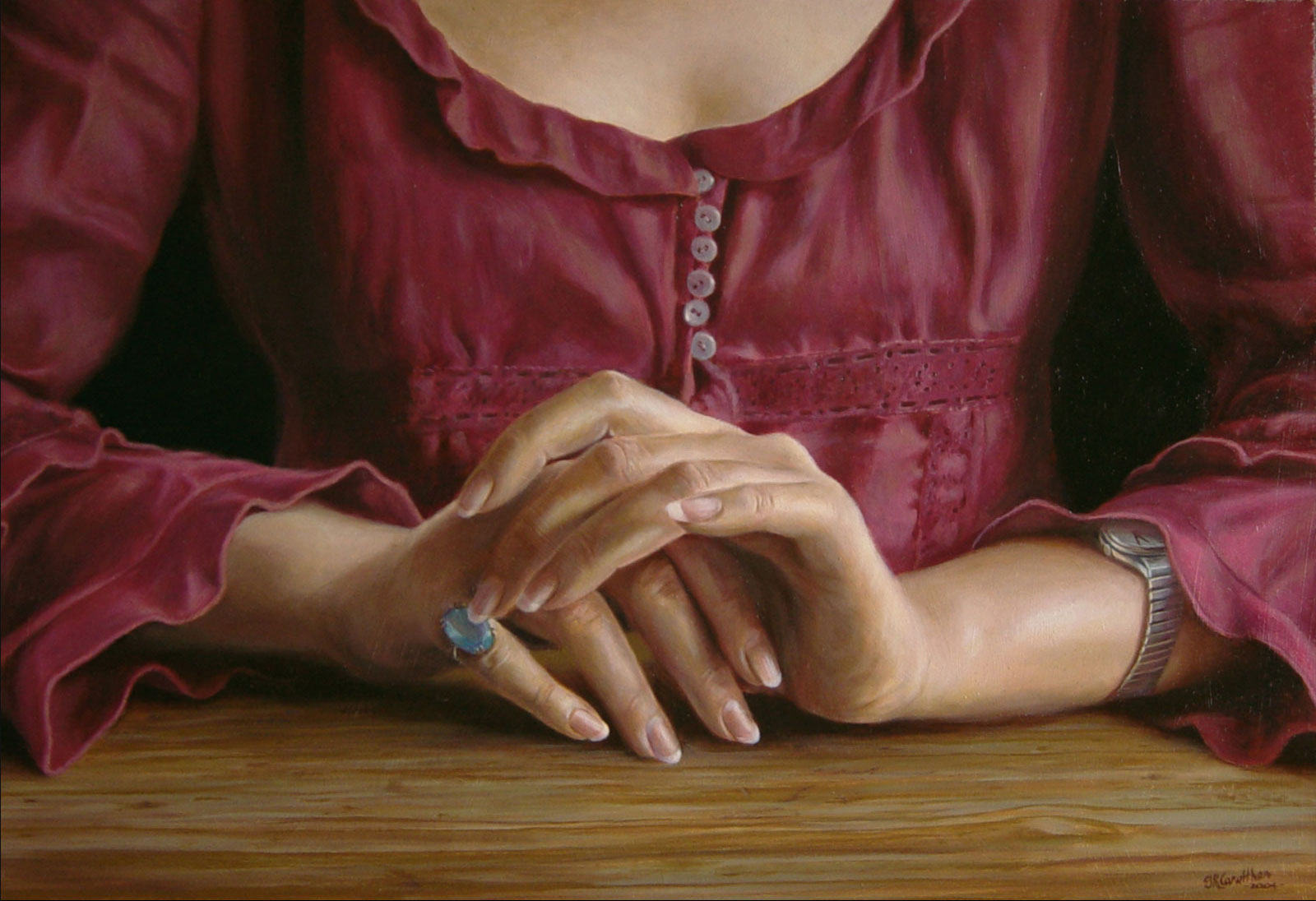 "The hands" oil painting on canvas