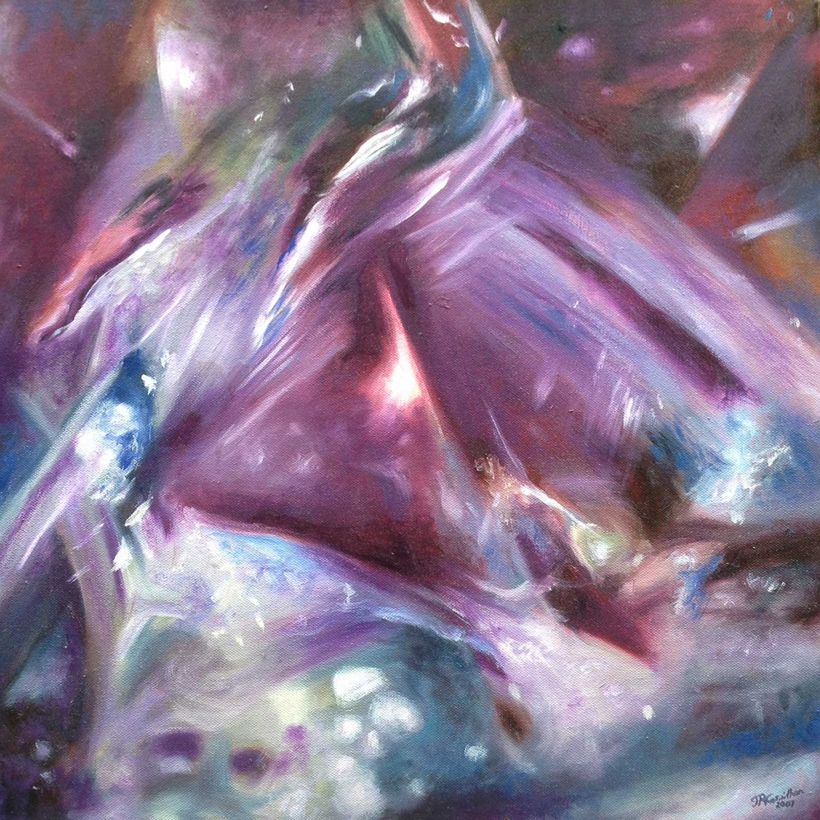 Crystal spirit oil painting on canvas